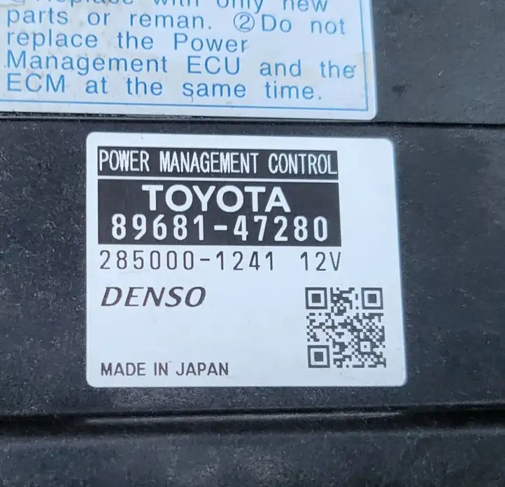 Toyota Prius+ (ZVW40) (2011 - 2018) 8968147280 Прочие блоки управления — фото 5