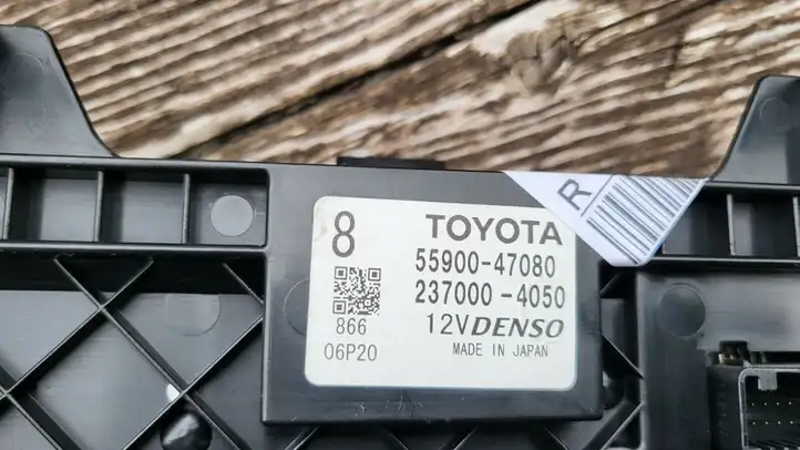 Toyota Prius+ (ZVW40) (2011 - 2018) 5590047080 Блок управления климат-контролем — фото 7
