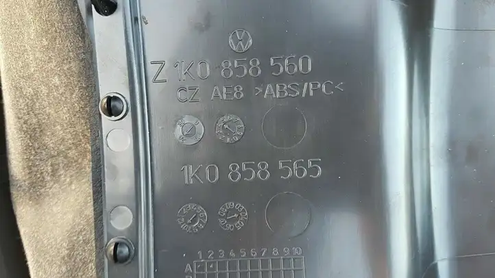 Volkswagen Golf V (2003 - 2009) 1K0858565 Обшивка рулевой колонки — фото 5