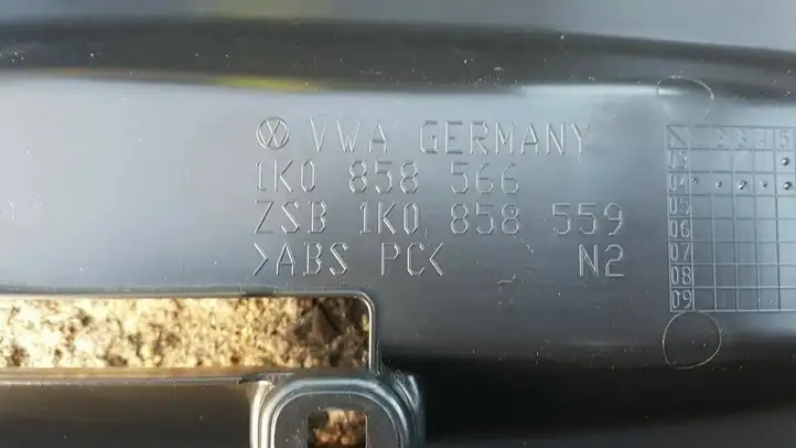 Volkswagen Golf V (2003 - 2009) 1K0858565 Обшивка рулевой колонки — фото 9