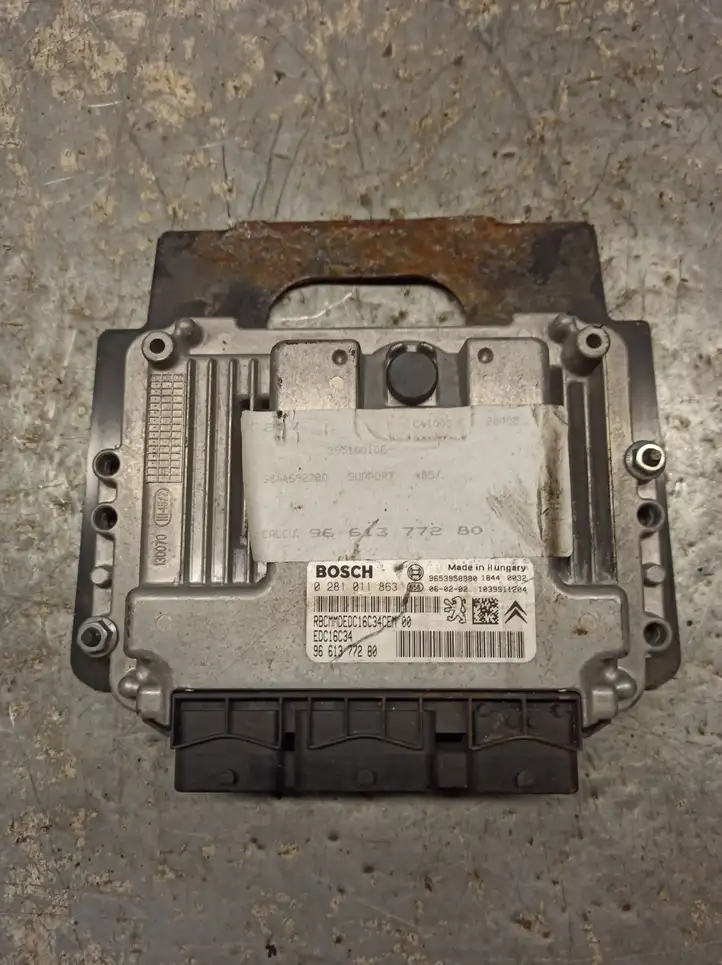 Citroen C4 (2004 - 2008) 9661377280 Блок управления двигателем (ЭБУ) — фото 1