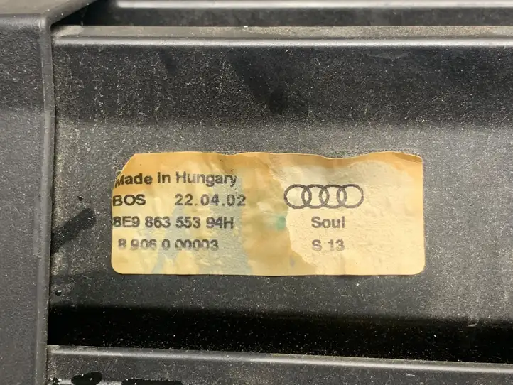 Audi A4 S4 B6 8E 8H (2000 - 2006) 8E9863553 Шторка — фото 2
