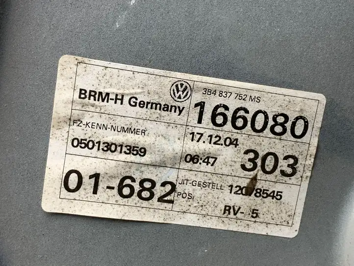 Volkswagen PASSAT B5.5 (2001 - 2005) 3B4837752MS Электростеклоподъемник передний (комплект) — фото 2