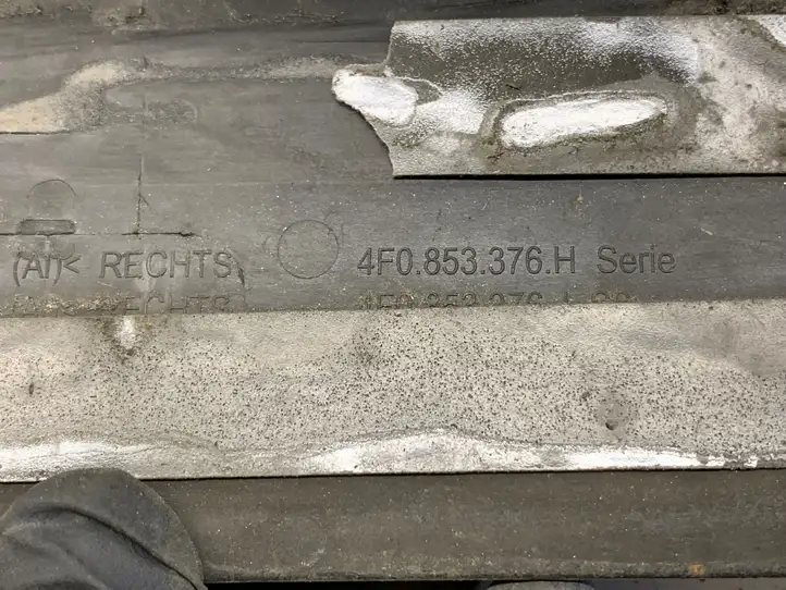 Audi A6 S6 C6 4F (2008 - 2011) 4F0853376 Внутренняя отделка переднего порога — фото 4