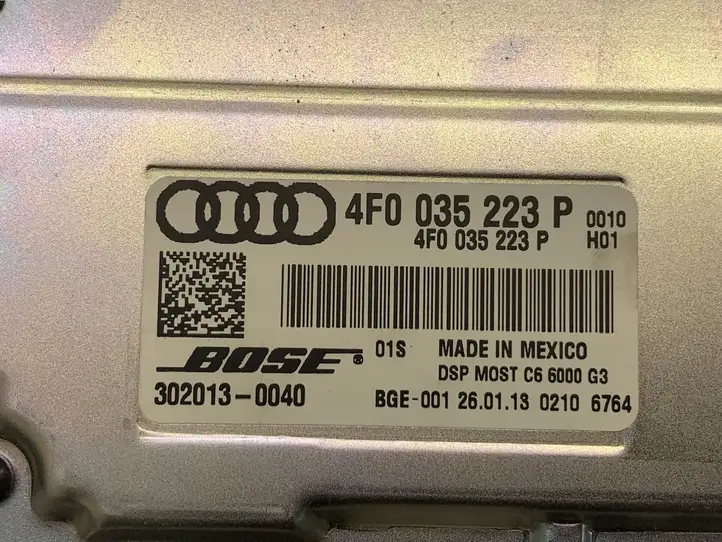 Audi A6 S6 C6 4F (2008 - 2011) 4F0035223P Усилитель звука — фото 3