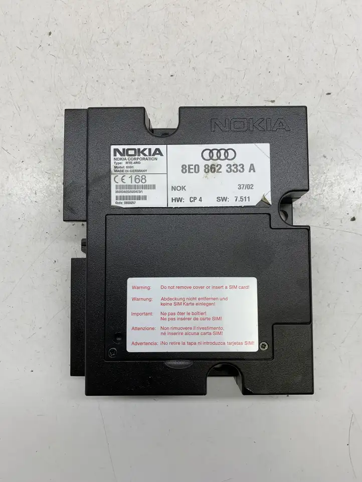Audi A4 S4 B6 8E 8H (2000 - 2006) 8E0862333A Блок GSM — фото 1
