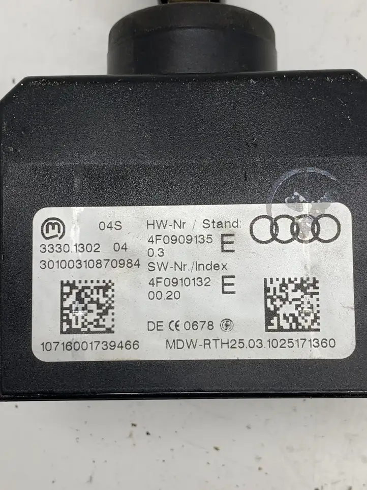 Audi A6 S6 C6 4F (2008 - 2011) 4F0909135E Замок зажигания — фото 3