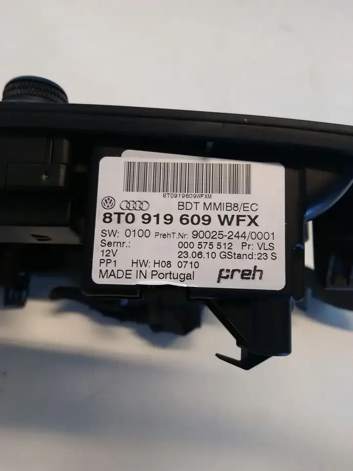Audi A4 S4 B8 8K (2007 - 2011) 8T0919609WFX Контроллер мультимедийной системы — фото 2