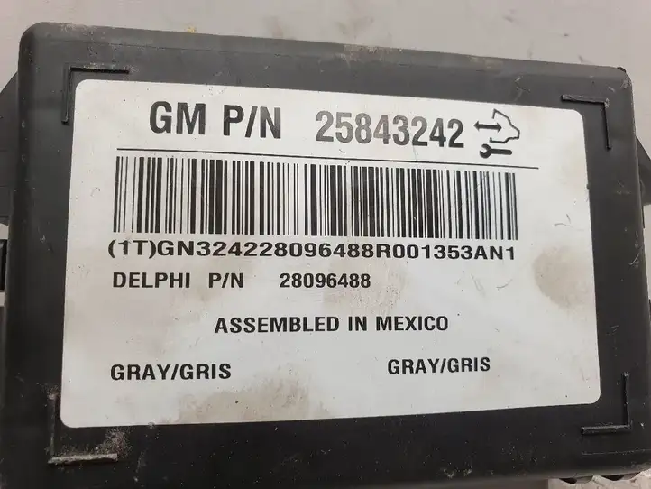 Chevrolet Captiva (2006 - 2011) 25843242 Модуль комфорта — фото 3
