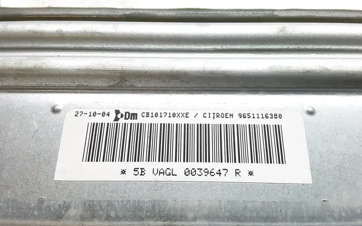 Citroen C5 (2004 - 2008) 9651116380 Подушка безопасности пассажира — фото 3