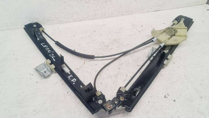 Seat Leon (1P) (2005 - 2012)  984013XXX Механизм для электрического подъема окон передней двери (без двигателя)