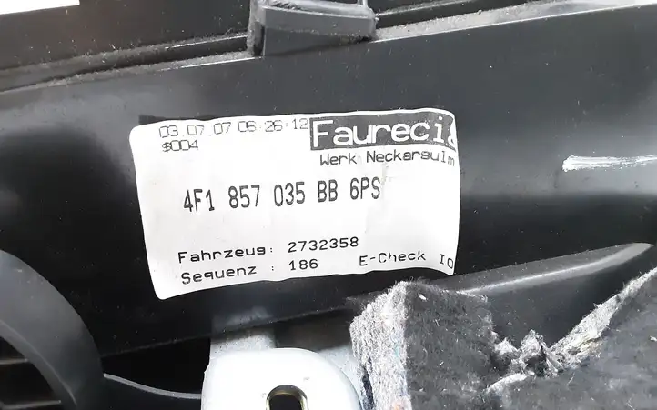Audi A6 S6 C6 4F (2004 - 2008) 4F1857035BB Вещевой ящик — фото 3