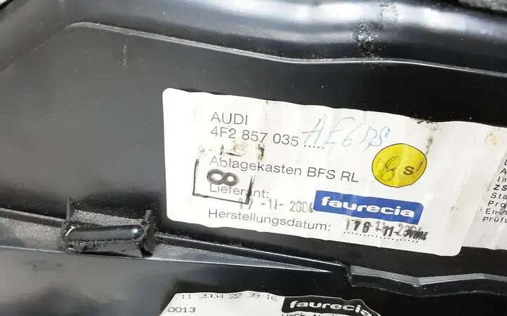 Audi A6 S6 C6 4F (2004 - 2008) 4F2857035 Вещевой ящик — фото 3