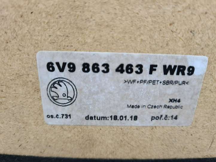 Skoda Fabia Mk3 (NJ) (2015 - 2021)  6V9863463F  Коврик багажника