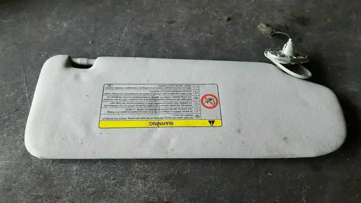 Toyota Avensis T250 (2006 - 2009) 7432005190 Солнцезащитный козырек — фото 2