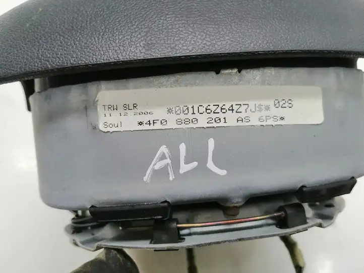 Audi A6 Allroad C6 (2006 - 2008) 4F0880201AS Подушка безопасности руля — фото 4