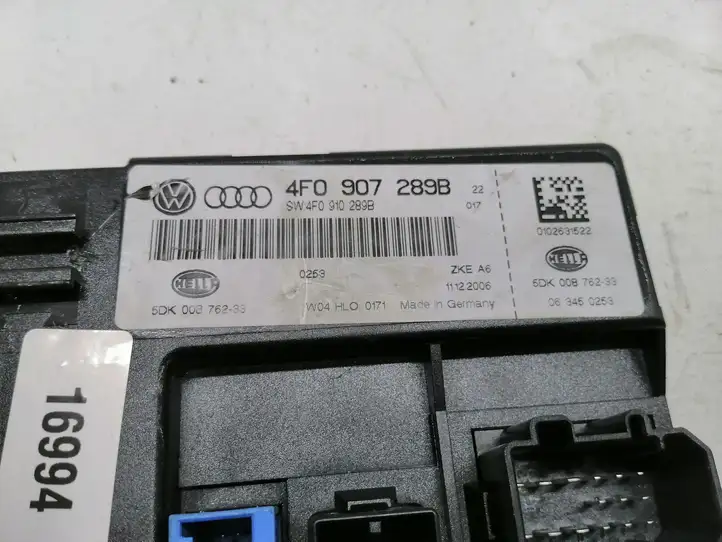 Audi A6 Allroad C6 (2006 - 2008) 4F0907289B Модуль комфорта — фото 2