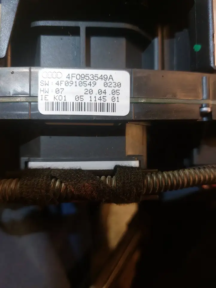 Audi A6 S6 C6 4F (2004 - 2008) 4E0953541A Контактное кольцо SRS — фото 1