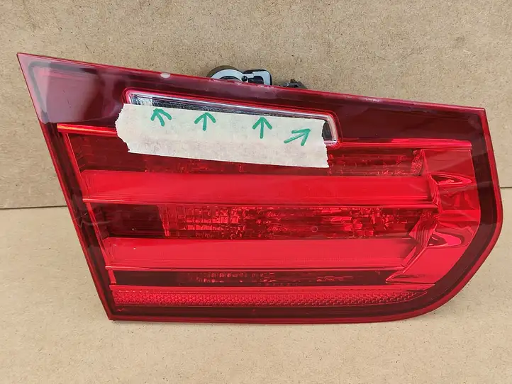 BMW 3 F30 F35 F31 (2012 - 2018) 7259915 Задний фонарь в крышке багажника — фото 2