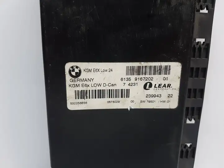 BMW 5 E60 E61 (2004 - 2010) 9167202 Модуль комфорта — фото 4