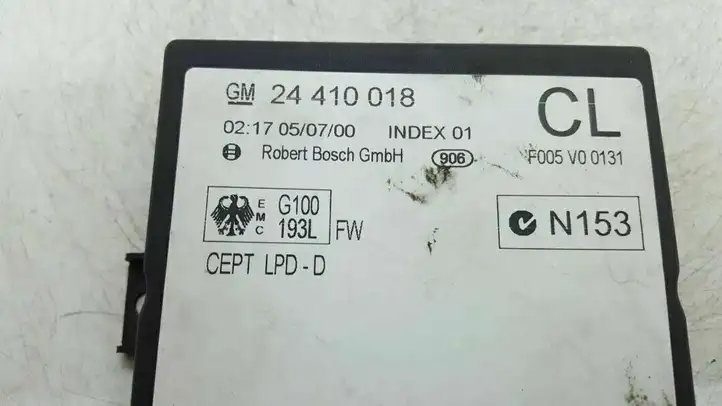 Opel Astra G (1998 - 2004) 24410018 Модуль комфорта — фото 2
