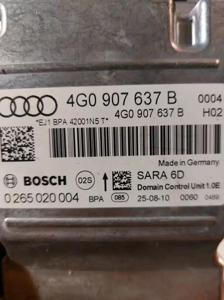 Audi A7 S7 4G (2010 - 2014) 4G0907637B Блок управления ESP — фото 2