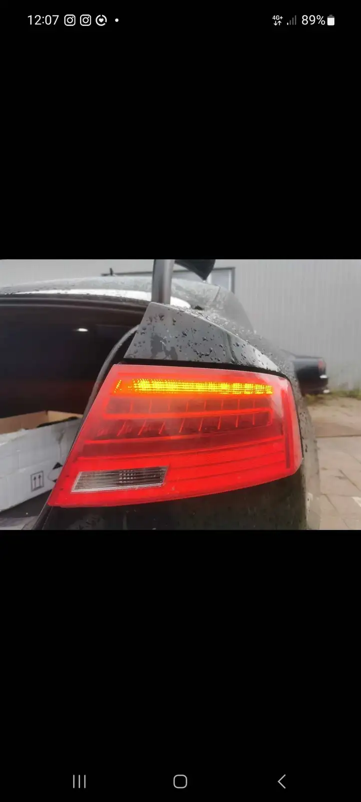 Audi A5 8T 8F (2011 - 2016) 8T8945096F Задний фонарь в кузове — фото 5