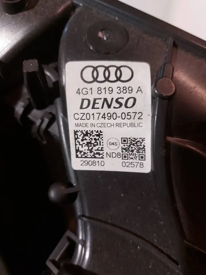 Audi A7 S7 4G (2010 - 2014) 4G1819389A Воздуховоды системы отопления/климатики — фото 3