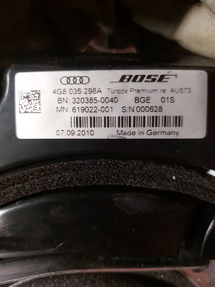 Audi A7 S7 4G (2010 - 2014) 4G8035298A Динамики передних дверей — фото 3