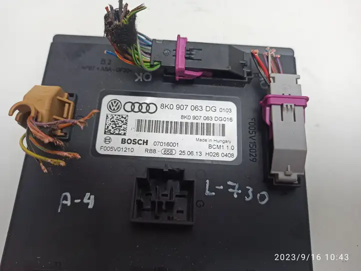 Audi A4 S4 B8 8K (2011 - 2015) Модуль комфорта — фото 2