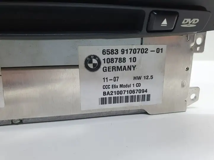 BMW 5 E60 E61 (2004 - 2010) 9170702 Магнитола / мультимедийная система — фото 7