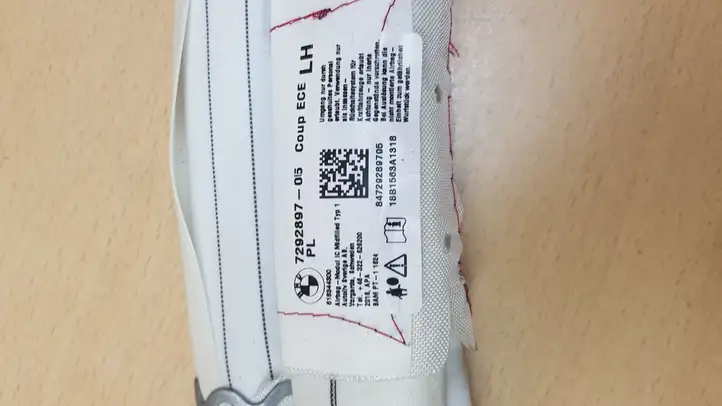BMW 4 F32 F33 (2013 - 2017) 7292897 Боковая подушка безопасности шторка — фото 2