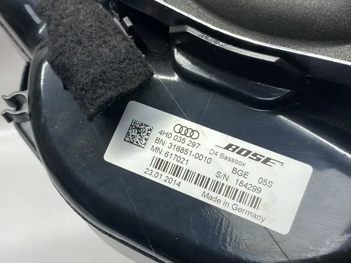 Audi A8 S8 D4 4H (2013 - 2017) 4H0035297 Динамики передних дверей — фото 2
