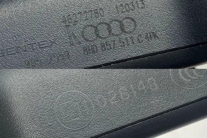 Audi A8 S8 D4 4H (2013 - 2017) 8R0857511C Салонное зеркало заднего вида — фото 4