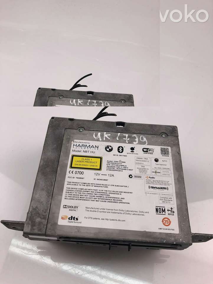 BMW 5 F10 F11 (2009 - 2016)  938306001 Блок управления HiFi audio