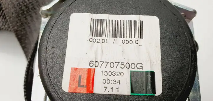 Opel Corsa D (2010 - 2014) 607707500G Передний ремень безопасности — фото 8