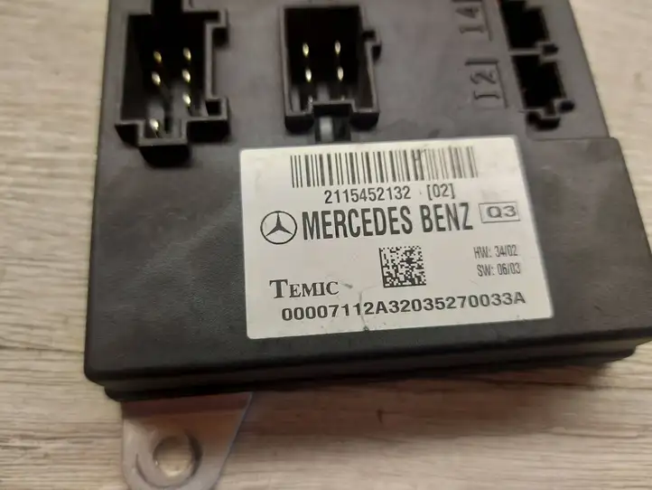 Mercedes-Benz E W212 (2009 - 2016) 2115452132 Модуль комфорта — фото 8