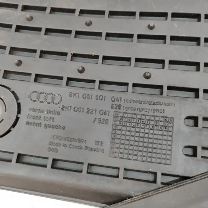 Audi A4 S4 B8 8K (2007 - 2011) 8K0061511 Комплект автомобильных ковриков — фото 10