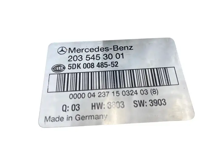 Mercedes-Benz C W203 (2000 - 2007) 2035453001 Модуль комфорта — фото 6