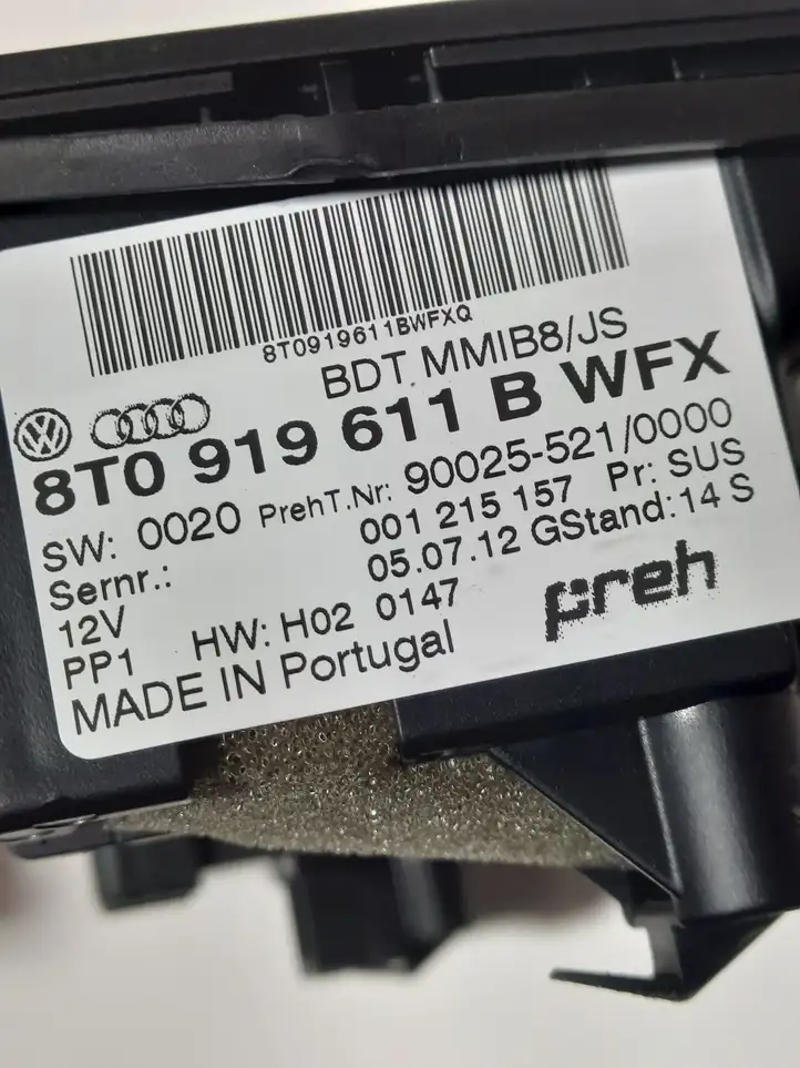 Audi A5 8T 8F (2011 - 2016) 8T0919611B Рамка рычага КПП — фото 5