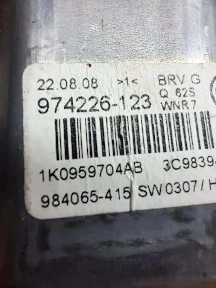 Volkswagen PASSAT B6 (2005 - 2010) 1K0959704AB Стеклоподъемник задней двери — фото 3