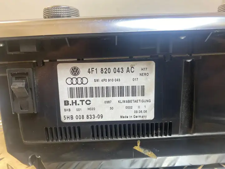 Audi A6 Allroad C6 (2006 - 2008) 4F1820043AC Блок управления климат-контролем — фото 5