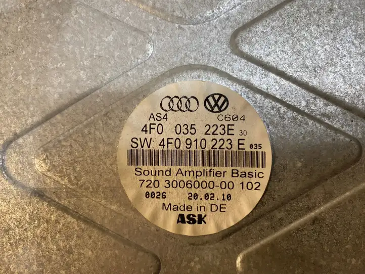 Audi A6 Allroad C6 (2006 - 2008) 4F0035223E Проводка аудиосистемы — фото 4