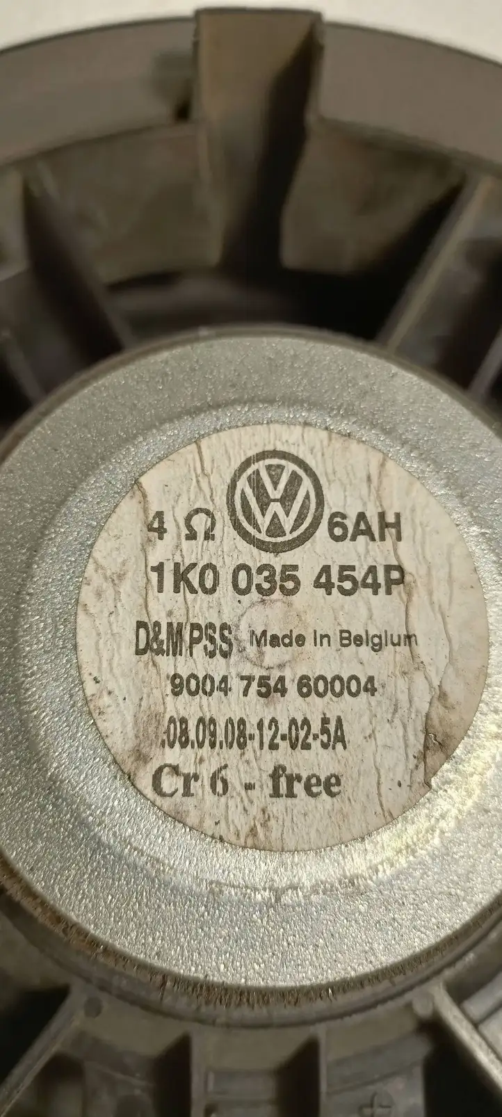 Volkswagen Jetta V (2005 - 2010) 1K0035454P Динамики передних дверей — фото 4