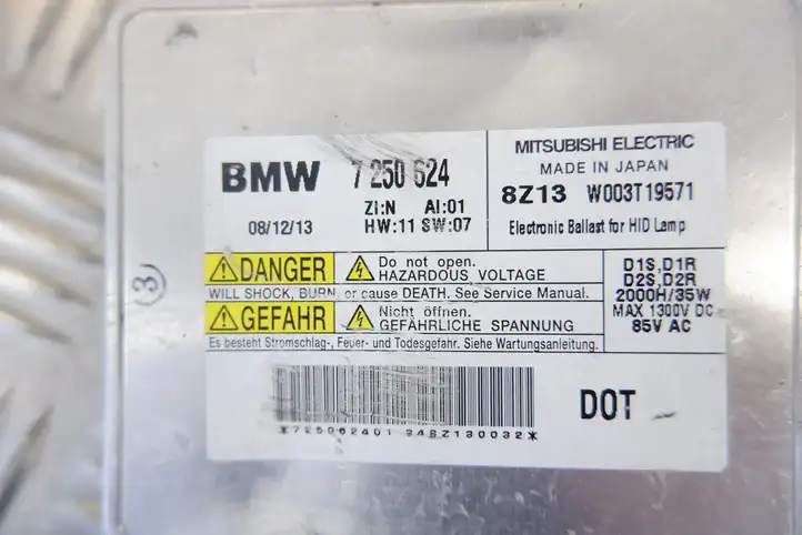 BMW 7 F01 (2008 - 2016) 7250624 Блок розжига ксенона — фото 2