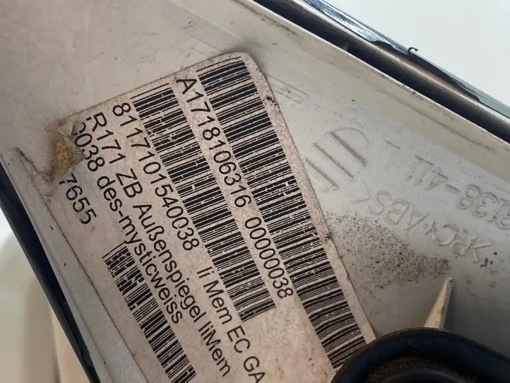 Mercedes-Benz SLK R171 (2005 - 2011) A1718106316 Боковое зеркало с электроприводом — фото 9