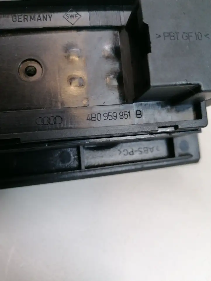 Audi A6 S6 C5 4B (1997 - 2001) 4B0959851B Блок кнопок стеклоподъемников — фото 3