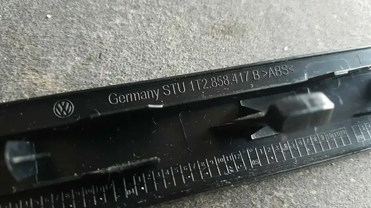Volkswagen Touran I (2003 - 2010) 1T2858417B Отделка панели приборов — фото 3