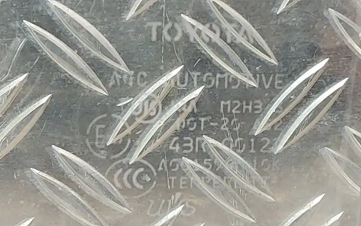 Toyota Land Cruiser (J120) (2002 - 2009) 43R00122 Стекло задней двери — фото 2