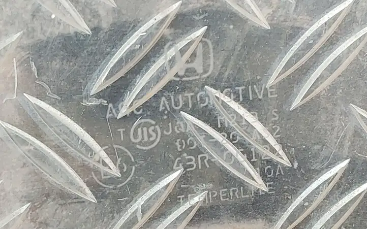 Honda Insight (2009 - 2011) 43R00122 Стекло задней двери — фото 2